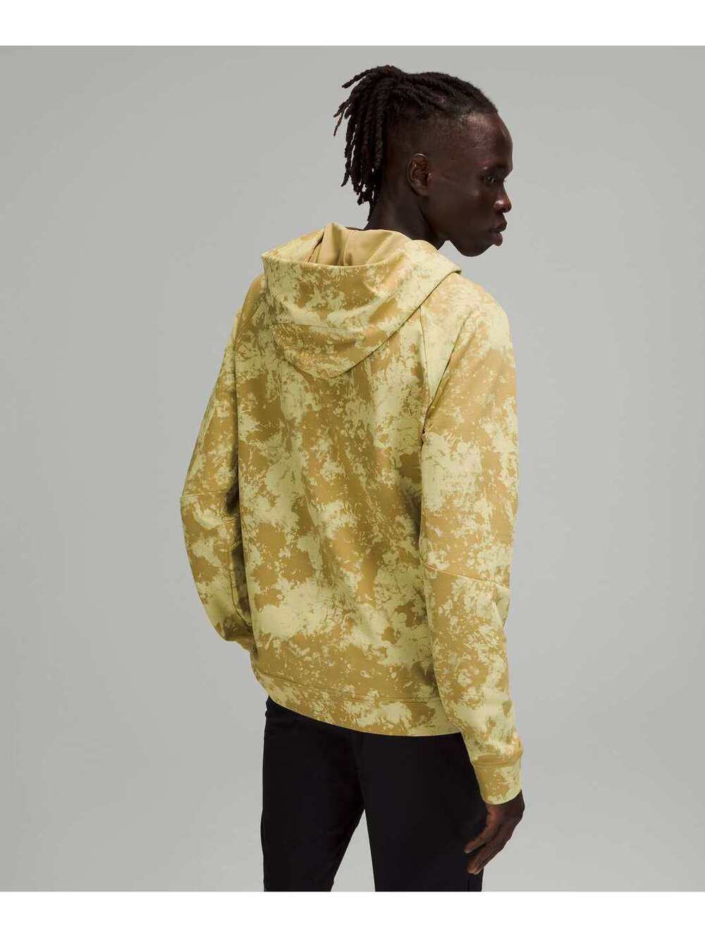 Lululemon City Sweat Hoodie Men’s M Spectral Dew Green Hazel French Terry Camo